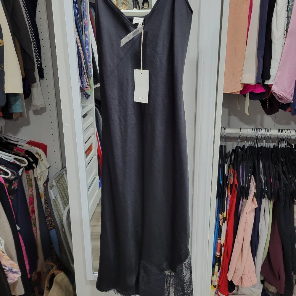 Aritzia wilfred Sonnet Dress black xxs NWT
